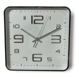 Reloj De Pared Cuadrado Analógico 29cm