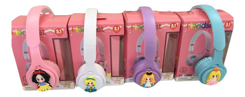 Diadema Audífonos Inalámbricos Bluetooth Princesas Disney