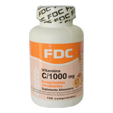 Vitamina C 1000 Mg X 100 Comprimidos