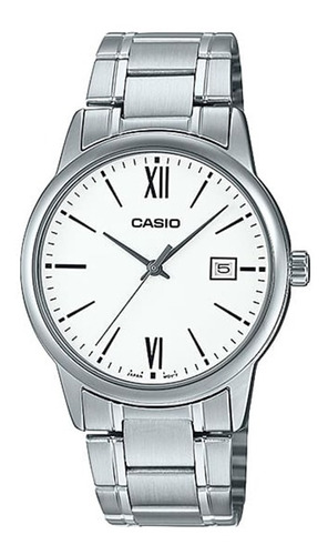 Reloj Casio 100% Original Mtp V002 Acero Inoxidable Hombre