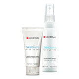Kit Humectante Antiedad Skinbioma Crema + Loción Lidherma