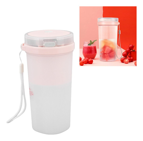 Licuadora Mini Personal Recargable Vaso Portable 