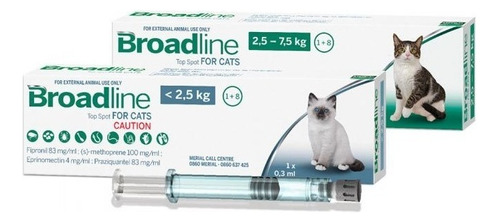 Broadline Pipeta Gato 0,6 A 2,5 Kg 