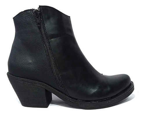 Botas Charrito De Mujer Texanas Bajas Botinetas Comodas Alta