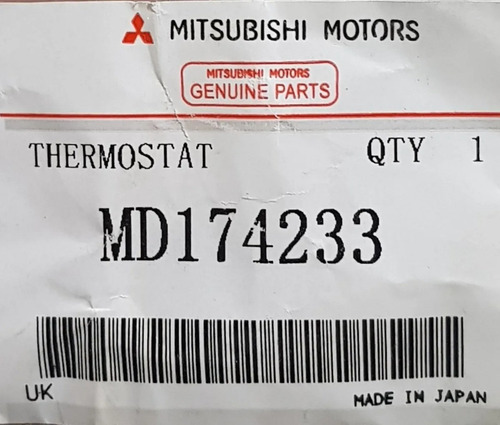 Termostato Mitsubishi Montero Limited 3.8 3.5 Sportero L200 Foto 4