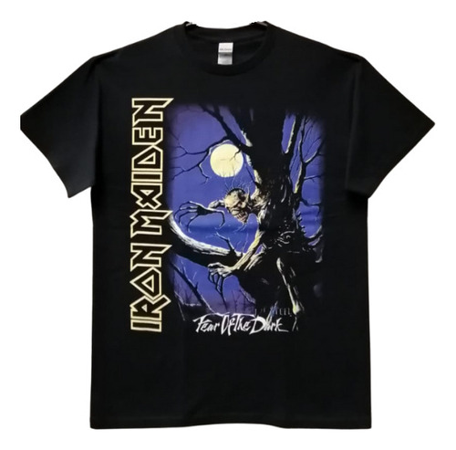 Iron Maiden Playera Rock Dreams Fear Of Dark Talla L T-shirt