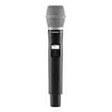 Microfono Inalambrico Shure Qlxd2/b87a Con Capsula Beta 87a