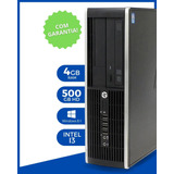 Computador Hp 6300 I3 / 4gb Ram / 500gb Desk (sff) -..