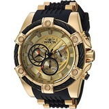 Reloj  Para Hombre 25526 De Cuarzo Color Negro Con Correa