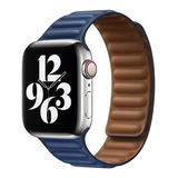 Pulseira Premium Couro Sintético Para Apple Watch 38/40/41mm