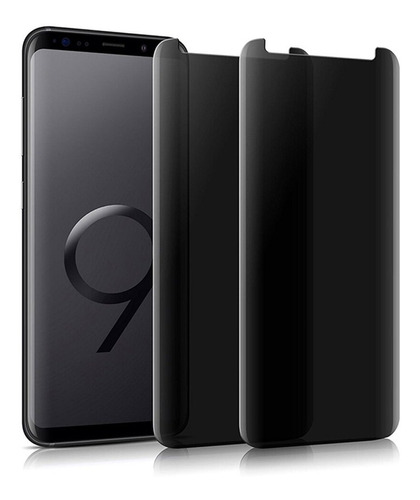 Película Vidro 3d Privacidade Galaxy S8 S9 Plus Note 8 Full