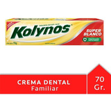 Pasta Crema Dental Kolynos X 70g Super Blanco