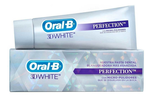 Pasta Dental 3d White Perfection Oral-b 75 Ml