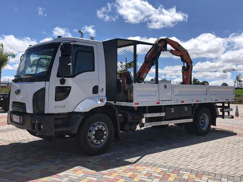 CARGO 1723 4X2 - MUNCK 7.5 E CARROCERIA DE AFERIÇÃO=MB,VOLVO