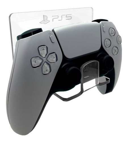 Suporte Controle Playstation 5 Parede Acrílico Cristal Ps5