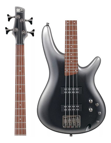 Contrabaixo Elétrico Ibanez Sr300e Mgb Midnight Gray Burst