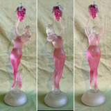 Hermoso Desnudo Figura Escultura De Crisral De Murano Seguso