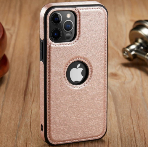 Funda Case Para iPhone Modelos Piel Aparente Alta Calidad Pu