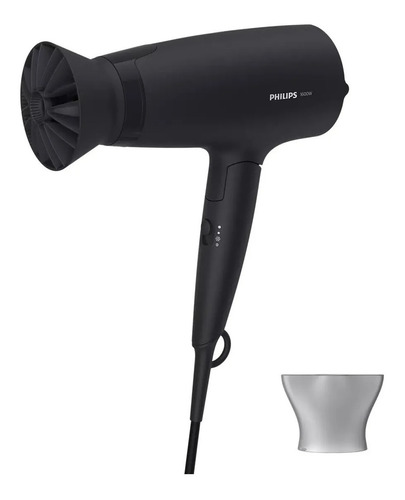 Secador De Pelo Philips 3000 Series Bhd308 Negro 220v-240v