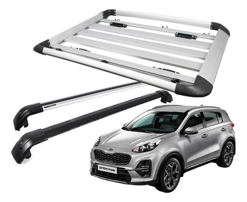 Barras Canastilla Portaequipaje Kia Sportage 2020 2021 2022