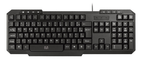 Teclado Slim Com Fio Tm100 Teclas Silenciosas Multi Tc206