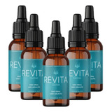 5x Frascos Revita Gotas 30ml - O Melhor Original