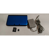 Nintendo 3ds Xl Azul Metalico Con Memoria De 32 Gb Con Hack