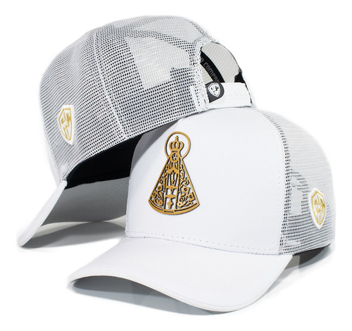 Boné Trucker Branco Nossa Senhora Aparecida  Envio Full