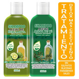 Shampoo Aceite Bergamota 1l + Shampoo Aceite Árbol De Té T1l