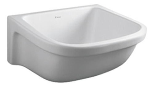 Bacha De Baño De Colgaro Ferrum Plh Blanco 