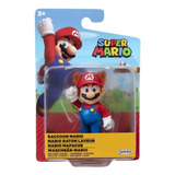 Super Mario - Boneco 2.5 Pol Colecionável - Mario Guaxinim
