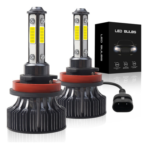 Kit De Faros Led H7 H11 9005 9006 Luz Alta Y Baja Canbus Csp