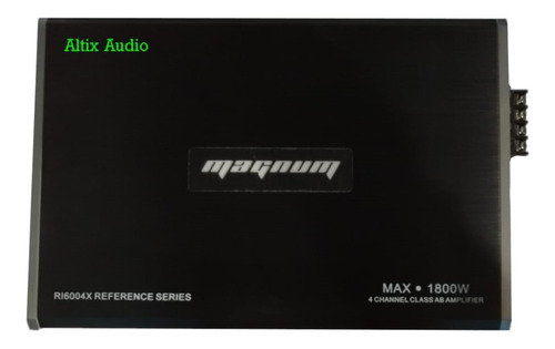 Amplificador Magnum Ri6004x Clase Ab 4ch 1800w Max