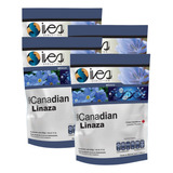 Linaza Canadiense Molida Cultivo Orgánico Ives Mexico 4 Pack