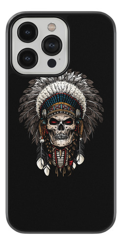 Case Funda Para iPhone Calavera Penacho Arte Maya Azteca 01