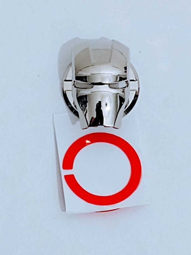 Protector Botón Encendido Autos Iron Man Plata