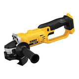 Miniesmeril Angular Inalámbrico Dewalt 20v Max Dcg412b Amarillo 405 W + Accesorio