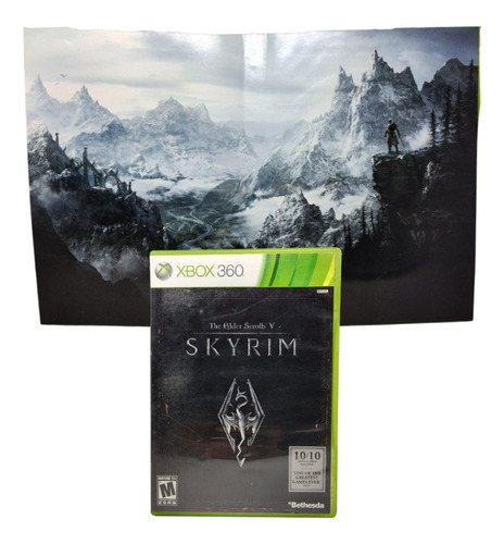 Jogo Skyrim Xbox 360 The Elder Scrolls V Original Mf