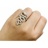 Anillo Plata 925 Víbora Serpiente Culebra Mujer Regalo