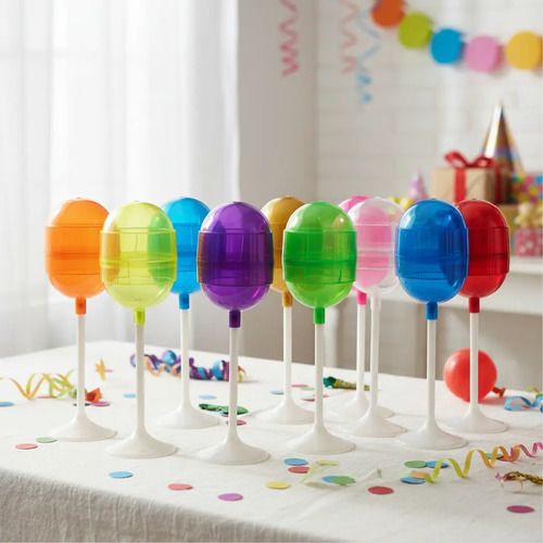 Dulcero Tipo Paleta Tutsi Pop Gigante 12 Piezas Con Base