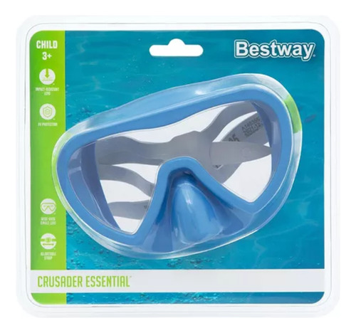 Antiparras Mascara De Buceo Bestway 22057