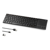 Teclado Para Smart Tv Sem Fio Com Touch Pad Multilaser  Tc2