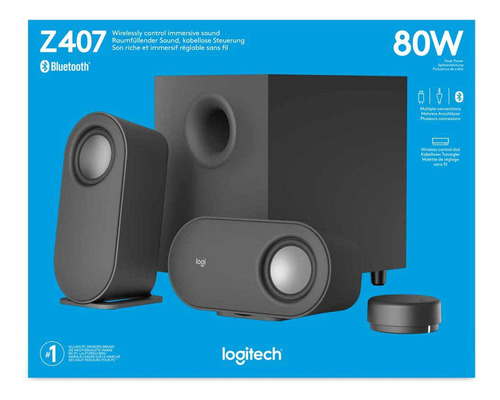 Parlantes Logitech Z407