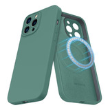 Funda Mcfance Para iPhone 13 Pro Max 6.7 (verde Oscuro)