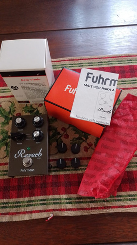 Pedal Reverb Fuhrmann Rv-1 Na Caixa