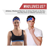 Bandana Deportiva Con Bandera Americana Para Hombres Y Mujer