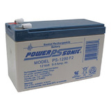 Ps 1290 Bateria Recargable 12v / 9ah Powersonic Term.f2