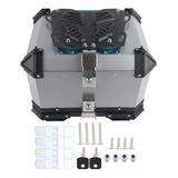 New Caja Moto Top Case Aluminio Baul Trasero Universal 45 L