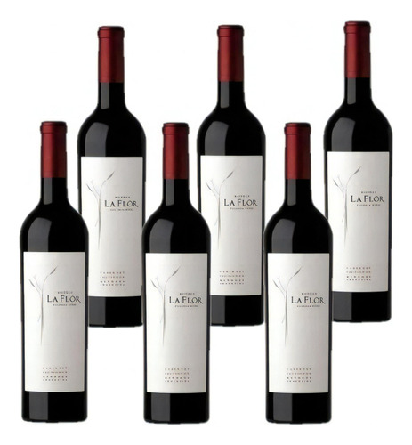 Vino La Flor Cabernet Sauvignon Caja X 6