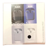 Audífonos Bluetooth Inpods 12 - Color Negro / Manos Libres
